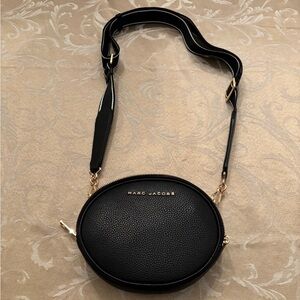 Marc Jacobs Black Oval Crossbody Bag